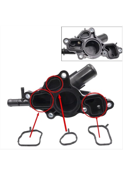 11060-4BB1A Otomobil Motoru Nissan Sentra Için Termostat Muhafazası Nissan Sentra Rogue Sport 1 8l 2 0l 2017-2022 11060-4BB0A (Yurt Dışından) modelleri