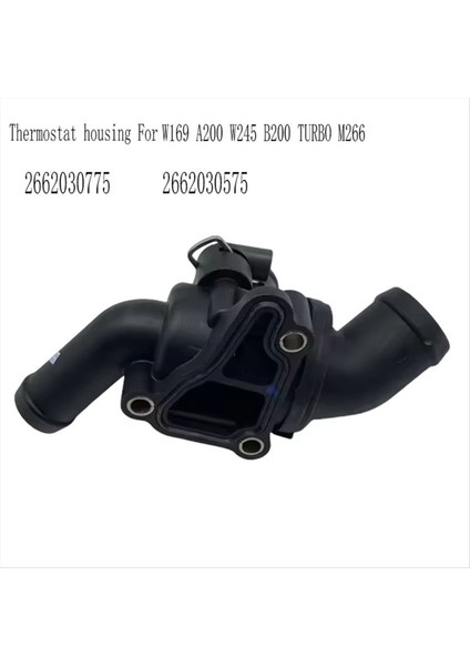 2662030775 Motor Soğutucu Termostat Termostat Mahkeme Benz W169 A200 W245 B200 Turbo M266 2662030575 (Yurt Dışından) modelleri