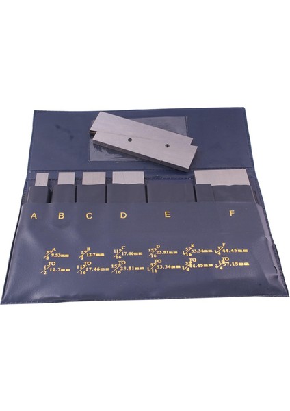 3900-0029 6 Adet Ayarlanabilir Paralel Set 3/8-2-1/4 Inç (Yurt Dışından)