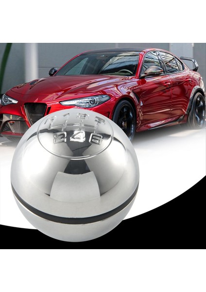 2pcs 6 Hızlı Araba Manuel Vites Değiştirme Düğmesi Parlak Kolu Vites Değiştirici Çubuk El Topu Alfa Için Romeo Giulietta 2010 (Yurt Dışından) fiyatları