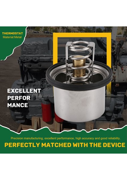 23503827 Termostat 160 ° Detroit Diesel S60 Motoru Için Uygun (Yurt Dışından) indirimleri