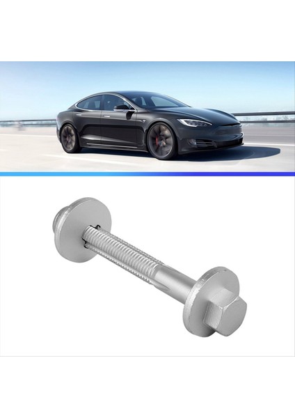 Tesla Model S/x 2014-2023 Için Ön Alt Süspansiyon Kol Vidası (Kamber) Bağlantı Kiti 2007106 21007107 1006484-00-A-A-A-A (Yurt Dışından) indirimleri