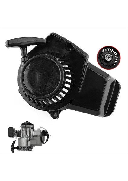 Çekme Başlangıç Başlangıç Başlangıç 47CC 49CC Mensioto Mini Moto 2 Stroklu Motorlar Mini Dörtlü Kir Bisiklet Pullstart (Yurt Dışından) fiyatları