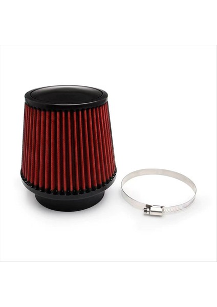 Evrensel Araba Akışı Emme Hava Filtresi 76MM Araç Kafası Kısa Hava Filtreleri Aksesuarlar (Yurt Dışından) fiyatları
