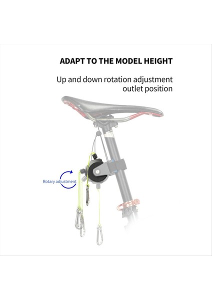 Açık Dağ Bisikleti Römork Çekiş Cihazı Ebeveyn-Çocuk Bisiklet Römork Ipi (Yurt Dışından) indirimleri