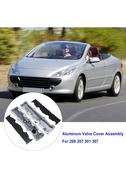 Peugeot 206 207 301 307 Için Araba Silindir Başı Kapağı Alüminyum Valf Kapağı Düzeneği -Citroen C4 -Sega 0248L7 0248R4 (Yurt Dışından) fiyatları