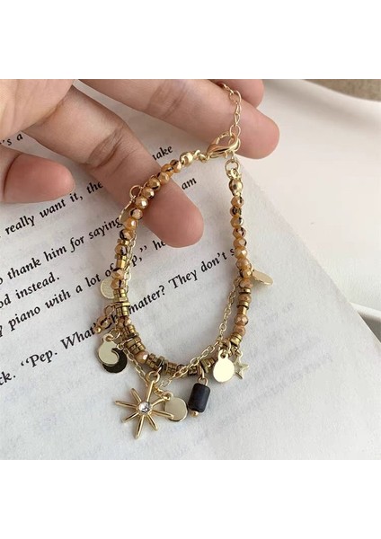 Retro Boncuklu Katmalı Bileklik (Yurt Dışından) modelleri