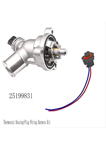 Motor Soğutma Termostat Muhafaza+Chevrolet Chevy Spark Için Kablo Demir Kamışı Kiti Ev M300 1 2l 2013-2015 25199831 (Yurt Dışından) indirimleri