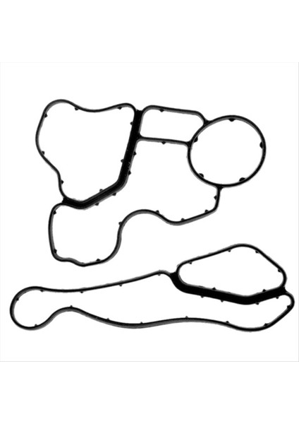 Araç Motor Yağı Filtresi ve Soğutucu Muhafaza Contası Bmw E60 Için Seal Kit E90 E91 325I 11427537293 (Yurt Dışından)