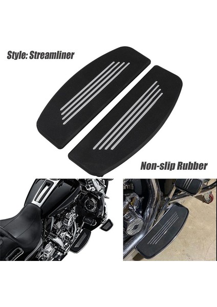 1 Çift Motosiklet Ön Footrest Eklemek Ayak Peg Trim Için Harley Sokak Electra Tri Yol Glide Binici Ayak Pedalı Kapakları (Yurt Dışından) fırsatları