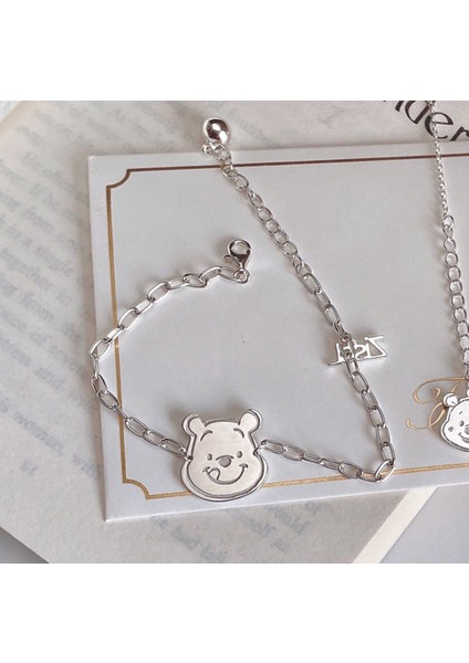 Winnie Ayıcık Çilekli Ayı Zili Bileklik Kadın (Yurt Dışından)