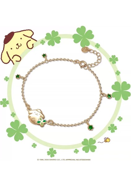 Sanrio Pompom Lucky Clover Bileklik Kadın (Yurt Dışından) fiyatları