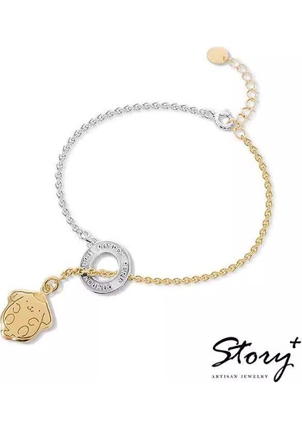 Sanrio Pompom Lucky Clover Bileklik Kadın (Yurt Dışından) fırsatları