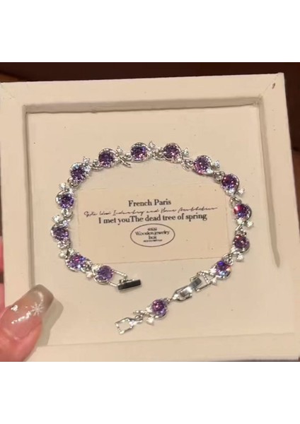 "şeker Partisi" Renkli, Zarif Bileklik, Kadınlar Için Klasik Görünüm, Çok Yönlü, Lüks Hafif Tasarım, Detaylı El Aksesuarı ve Takısı (Yurt Dışından)