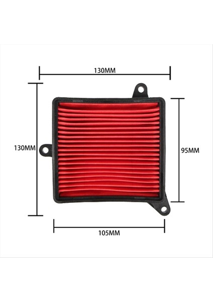 Motosiklet Hava Emme Filtresi Hava Temizleyici Elemanı 17210-KEC6-9000 Kymco Scooter Için 125 150 Film Xl 2001-2010 (Yurt Dışından) fırsatları