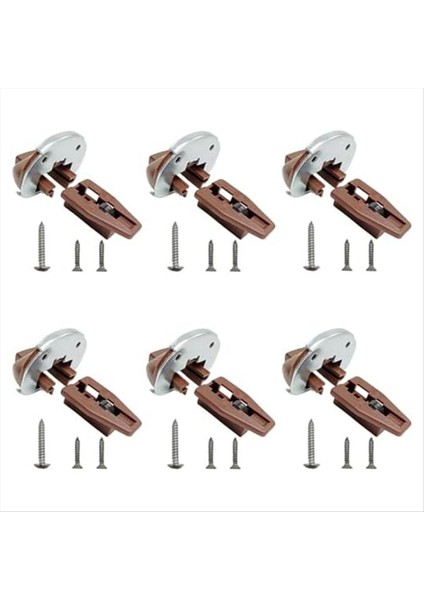 Kenlin Rite-Trak Iı Için Değiştirme Demirleme Rail Kiti Bölüm 168 Metal Geri ve Çekmece ile Silindirler ile Durdurur (Yurt Dışından)