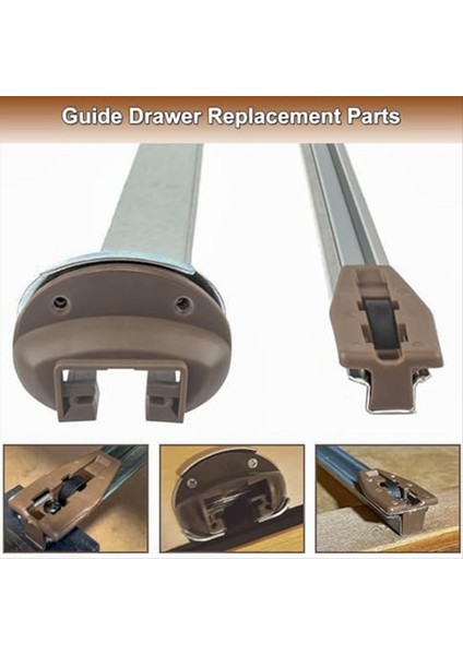 Kenlin Rite-Trak Iı Için Değiştirme Demirleme Rail Kiti Bölüm 168 Metal Geri ve Çekmece ile Silindirler ile Durdurur (Yurt Dışından) indirimleri