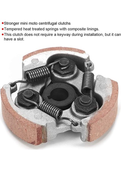 Santrifüj Debriyaj Su Geçirmez Santrifüj Debriyaj Değiştirme Kir Bisiklet Atv Için 47CC 49CC Mini Moto&#39 Ya Uyuyor (Yurt Dışından) fiyatları