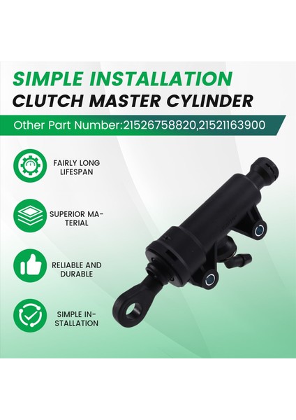 Debriyaj Ana Silindir Fren Ana Silindir 21521163900 21526758820 Bmw 3 Serisi E36 1997 -2000 Z3 1997-2003 (Yurt Dışından) fırsatları