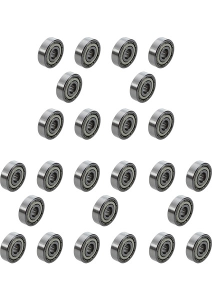 50 Adet 625ZZ 5mm x 16MM x 5mm Korumalı Derin Oluk Radyal Bilyalı Rulman (Yurt Dışından)