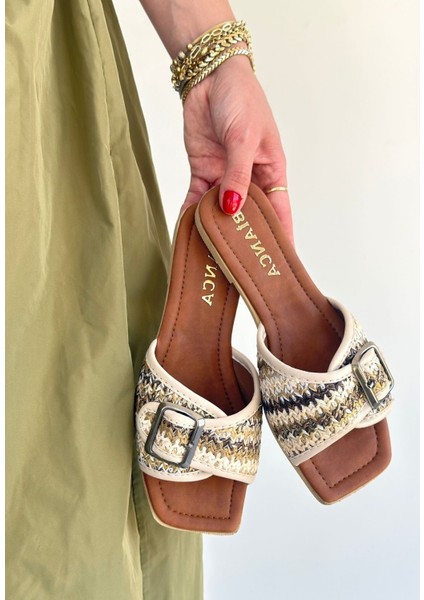 Revin Bej Cilt Terlik - Lisinya