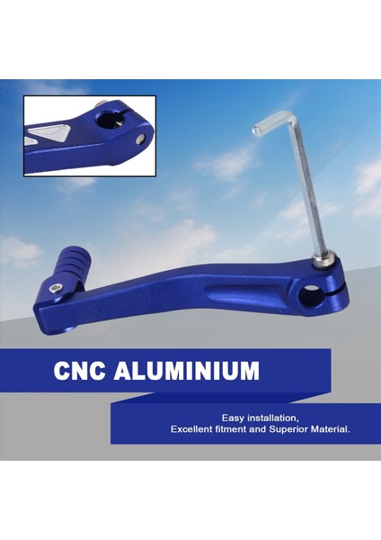 Cnc Alüminyum Katlama Dişlisi Vites Değiştirici Kolu 50 70 110 125 cc Kir Çukur Bisikleti Xr Crf 50 70 Motosiklet Değiştirilmiş Parçalar (Yurt Dışından) indirimleri