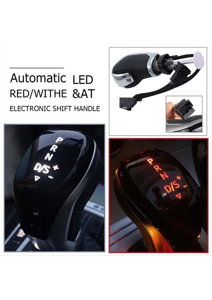 Volkswagen Için Kırmızı LED Dişli Vardiyası Kafası cc Jetta Golf Mk6 Mk7 Tiguan Passat Sagar Vites Tut Kolu (Yurt Dışından)