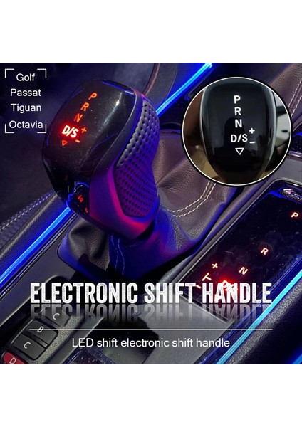 Volkswagen Için Kırmızı LED Dişli Vardiyası Kafası cc Jetta Golf Mk6 Mk7 Tiguan Passat Sagar Vites Tut Kolu (Yurt Dışından) modelleri