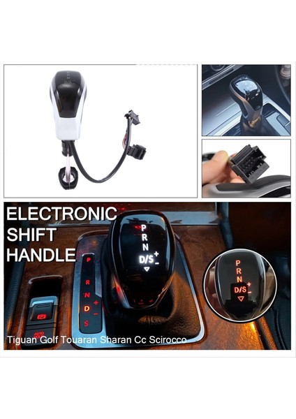 Volkswagen Için Kırmızı LED Dişli Vardiyası Kafası cc Jetta Golf Mk6 Mk7 Tiguan Passat Sagar Vites Tut Kolu (Yurt Dışından) indirimleri