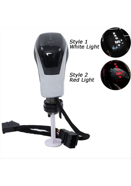 Vw Golf Için Araba Dişli Vites Knob Kol Headball 6 7 Passat B7B8 Tiguan Mk2 Modifiye Başlık Parçaları Beyaz Işık (Yurt Dışından) fiyatları