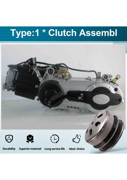 4 Inme Gy6 125CC 150CC Scooter Atv Motor Parçaları Debriyaj Düzeneği Arka Debriyaj Seti (Yurt Dışından) fırsatları