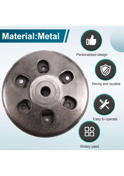 4 Inme Gy6 125CC 150CC Scooter Atv Motor Parçaları Debriyaj Düzeneği Arka Debriyaj Seti (Yurt Dışından) indirimleri