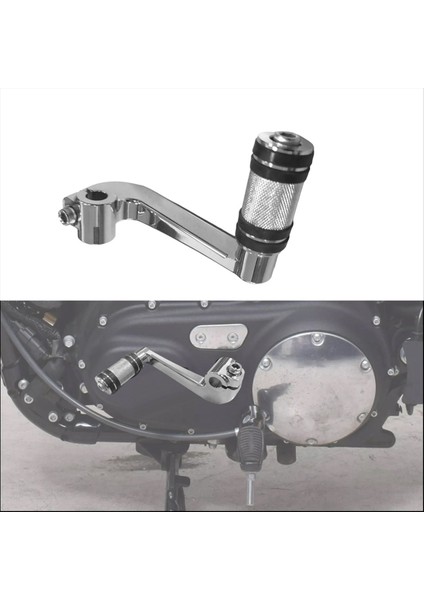 Harley Sportster Için Pedallı Krom Orta Kontrol Vites Kolu Vites Değiştirici XL883 1200 2004-2023 Lever Shifter Pedal (Yurt Dışından) fiyatları