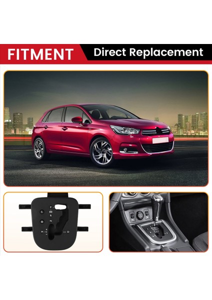 Citroen C4 Sega 2015-2019 Için Şanzıman Trim Panel Vardiya Kol Dişli Paneli 98121497ZD (Yurt Dışından) fırsatları