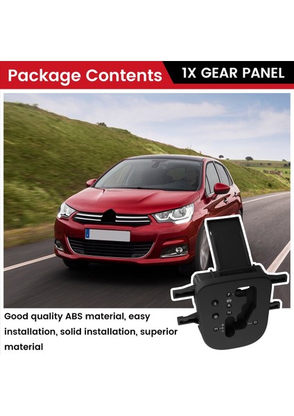 Citroen C4 Sega 2015-2019 Için Şanzıman Trim Panel Vardiya Kol Dişli Paneli 98121497ZD (Yurt Dışından) indirimleri
