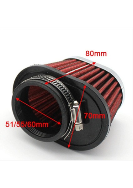 Evrensel Motosiklet Hava Emme Filtresi Aksesuarları Için Motosiklet Hava Filtresi 51MM (Yurt Dışından) modelleri