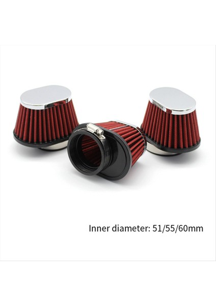 Evrensel Motosiklet Hava Emme Filtresi Aksesuarları Için Motosiklet Hava Filtresi 55MM (Yurt Dışından) fiyatları
