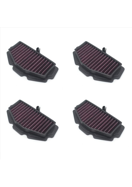 Kawasaki Versys Için 4x Motosiklet Hava Temizleyici Filtresi 650 2015-2019 Ninja 650 KLE650 Z650 Vulcan 650 S 15-19 (Yurt Dışından)