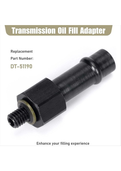 DT-51190 Gmc Chevrolet Cadillac Için Gm 8L90 Şanzımanı Için DT-51190 Şanzıman Yağı Dolgu Adaptörü Donanımlı (Yurt Dışından) fırsatları
