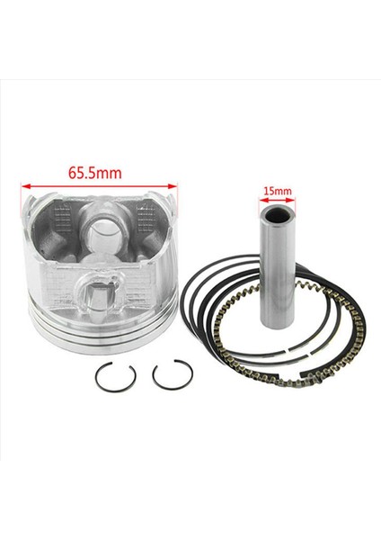 3set 65 5mm Motosiklet Piston Halkası 15MM Pin Yüzük Kiti Silindir Piston Conta Lifan Zongshen CB250CC Motor Atv (Yurt Dışından) fırsatları