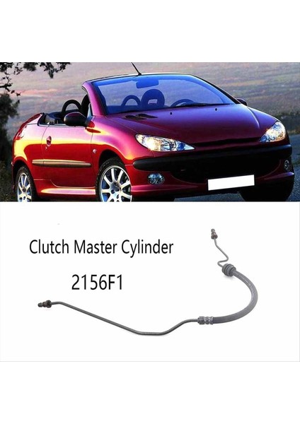 2pcs Debriyaj Ana Silindir Ön Debriyaj Köle Silindiri Peugeot Için Otomobil 206 207 307 308 408 Citroen C2 1 6 2156F1 (Yurt Dışından) modelleri