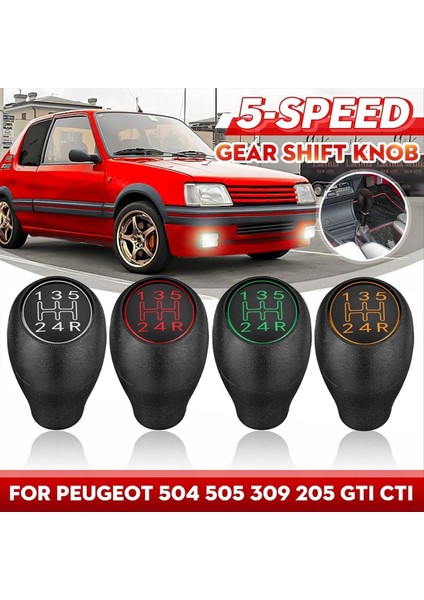 2pcs 5 Hızlı Manuel Araç Dişli Vites Değiştirme Düğme Kilter Kol Sopası Peugeot 504 505 309 205 Ctı Gümüş Abs (Yurt Dışından) modelleri