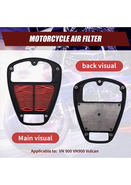 Kawasaki Vn 900 VN900 Vulcan Için Motosiklet Hava Temizleyici Filtre Elemanları 2006-2020 (Yurt Dışından) indirimleri