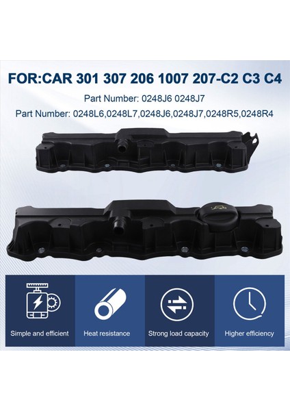 0248L6 0248L7 0248J6 0248J7 Motor Silindir Valfi Peugeot Için Kapak Contası 301 307 206 1007 207 Citroen C2 C3 C4 Için (Yurt Dışından) fırsatları