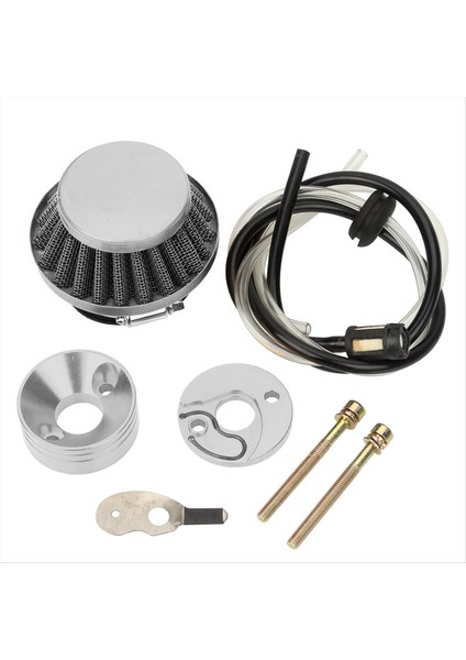 42MM Hava Filtresi Alım Borusu Yağ Borusu Kiti 47CC 49CC Süper Cep Bisiklet (Yurt Dışından)