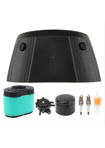 795120 Hava Temizleyici Kapağı ve 792105 Brıggs &amp Stratton 407000 40H000 Model Motorları Için Hava Filtresi ve Yağ Filtresi 792289 (Yurt Dışından)