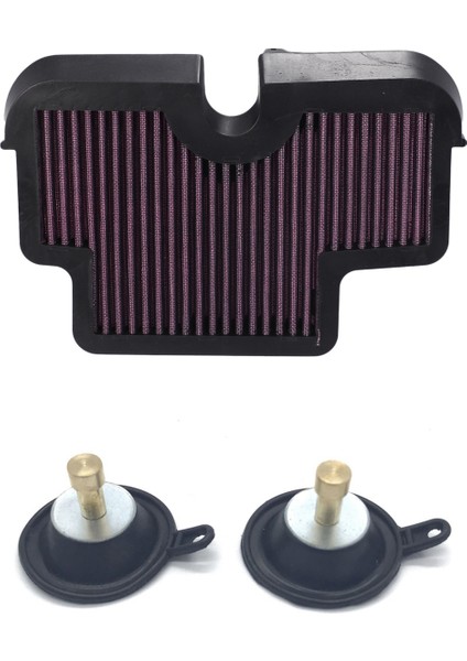 Yamaha TDM850 Karbüratör Hızlandırıcı Valf Diyaframı Için Kawasaki Versys Için Motosiklet Hava Filtresi (Yurt Dışından)