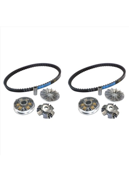 2x Motosiklet Motor Debriyaj Şanzıman Kiti Gy6 125CC 150CC Scooter Motosiklet Atv Go Kart (Yurt Dışından)