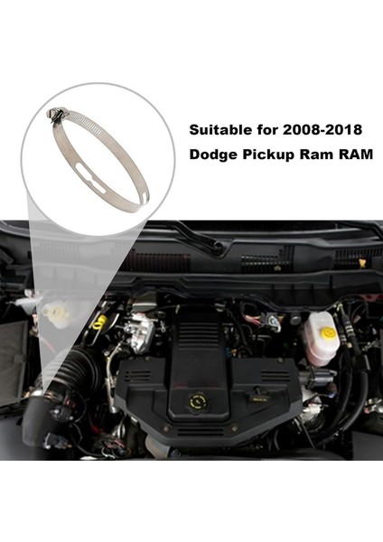 53034045AB Araba Dizel Motor Hava Temizleyici Kelepçesi Dodge Ram 2008-2018 Hava Filtresi Emme Borusu Tokası (Yurt Dışından) fırsatları