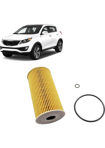 10PCS Yağ Filtresi 263202F000 26320-2F000 263202F100 Kıa Için Yeni Sorento 2 0t Hyundai IX35 (Yurt Dışından) modelleri